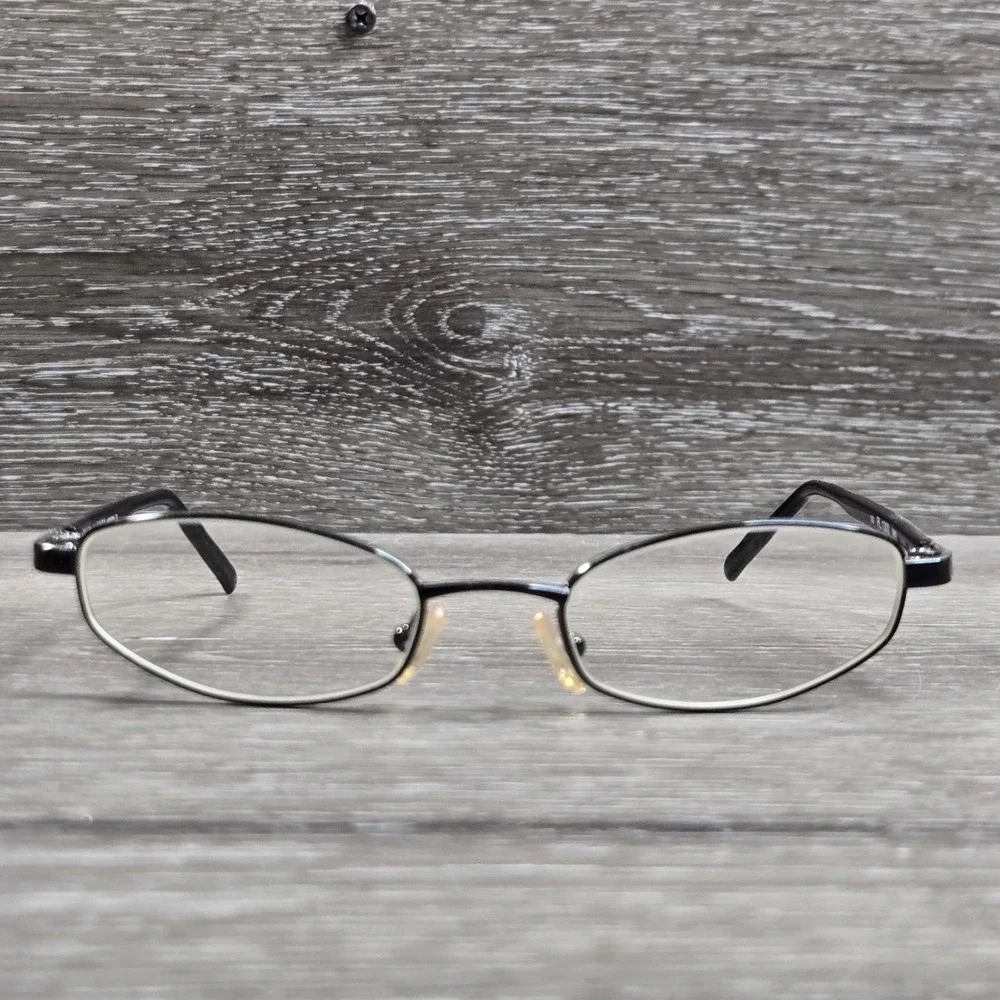 Ralph Lauren RL1300 W8Y Black Half Rim Eyeglass Made In Italy Frame only